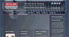 Desktop Screenshot of mcclaintool.com