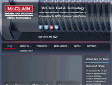 Tablet Screenshot of mcclaintool.com